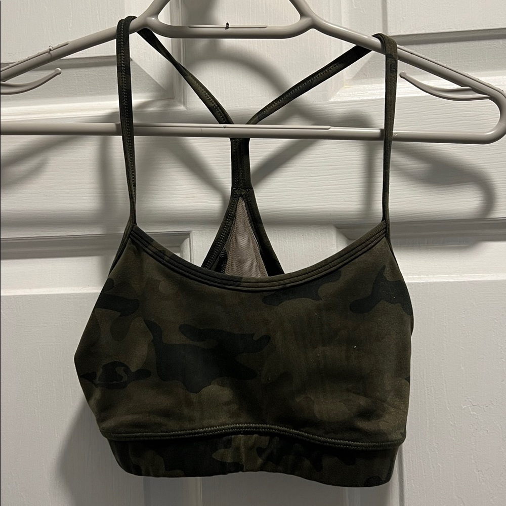 lululemon athletica Camo Sports Bra - Green